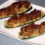 Sausage Stuffed Zucchini