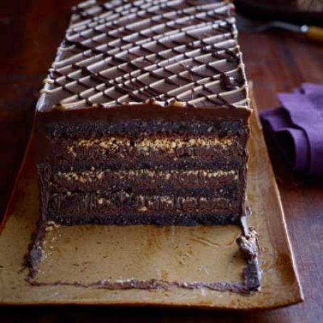 Chocolate-Peanut Pavé