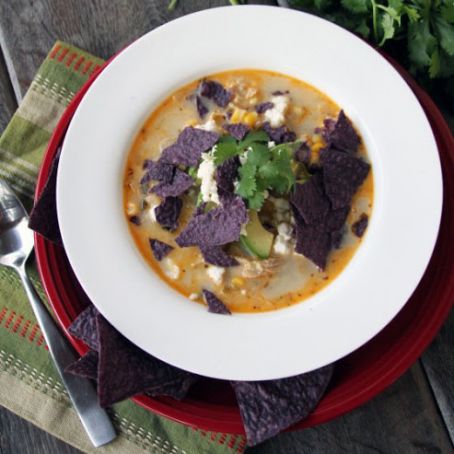 Chicken and Poblano Soup