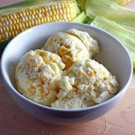 ICE CREAM - Sweet Corn Ice Cream