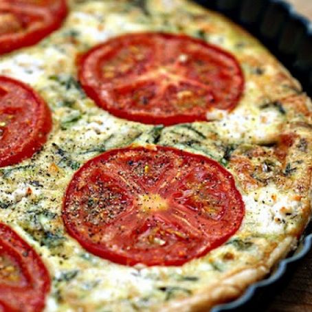 Tomato and Goat Cheese Tart