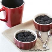 One Minute Chocolate Brownie in a Mug Cake