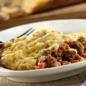 Mashed Potato and Meatloaf Casserole