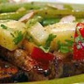 Chili-Seared Pork with Pineapple Salsa