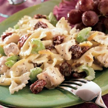 Dried Cherry-Nut Chicken Pasta Salad