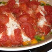 White Fish & Spinach Bake