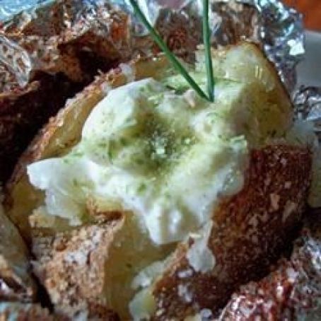 Salty Grilled Potatoes