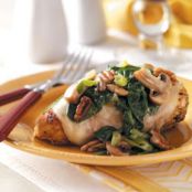 2009 Spinach and Mushroom Smothered Chicken