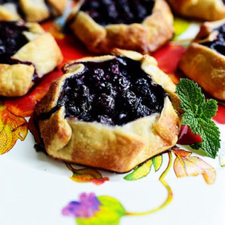 Mini Blueberry Galettes