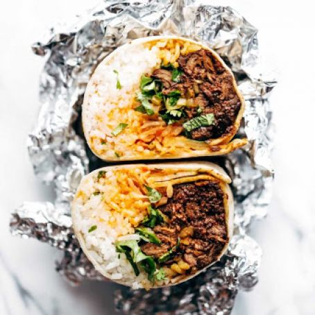 Korean Barbecue Burritos