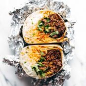 Korean Barbecue Burritos