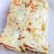 Salsa Verde Chicken Enchiladas