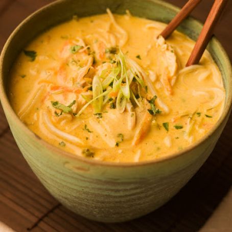 Thai Coconut Curry Soup