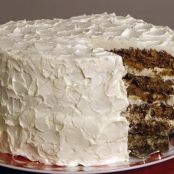 Ron's Carrot Cake with White Chocolate Buttercream