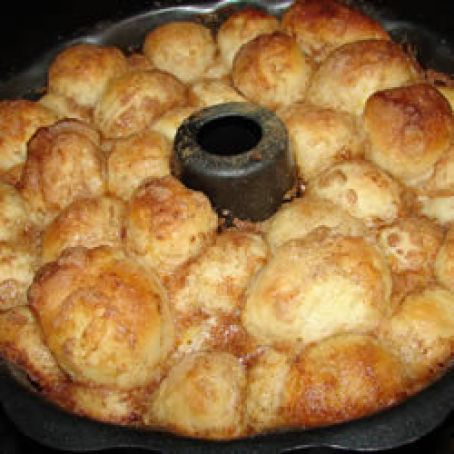Pull Apart Monkey Bread/ made with pudding
