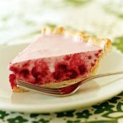 Chilled Raspberry Cream Pie