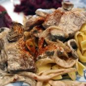 Beef Stroganoff
