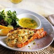 Lobster Tails with Chive Butter