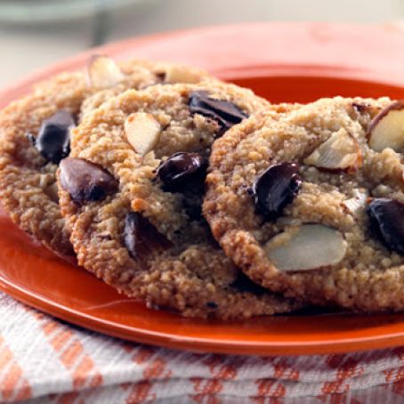 cookie - Double Almond Chocolate Chip Cookies