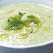 Tangy Green Zebra Gazpacho