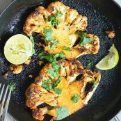 Spicy Lime Cauliflower Steaks - all cycles