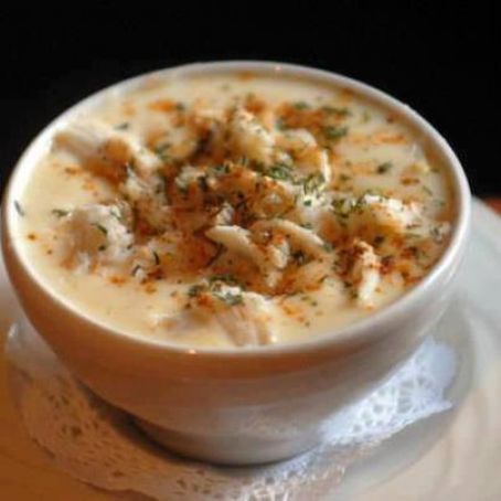 Cream of Crab & Asparagus Soup