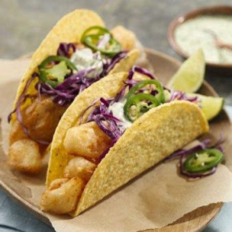 Beer Battered Fish Tacos