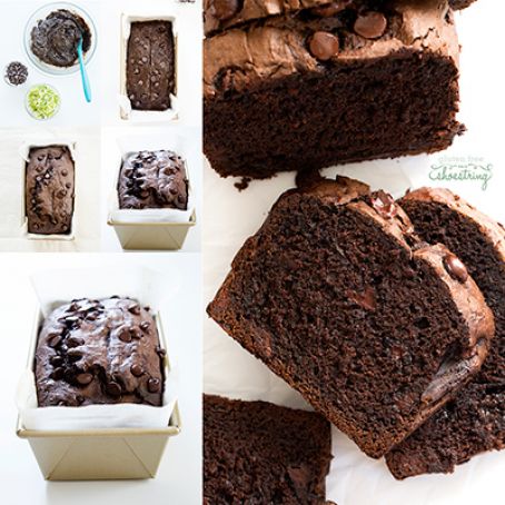 Double Chocolate Gluten Free Zucchini Bread