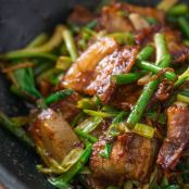 Twice Cooked Pork (Huí Guō Ròu)