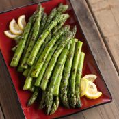 Grilled Asparagus with Lemon and Garlic
