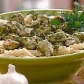 Chicken with Pistachio-Parsley Pesto