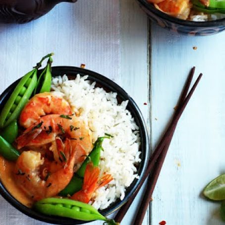 Thai Basil Shrimp