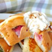 Strawberry Vanilla Pancakes