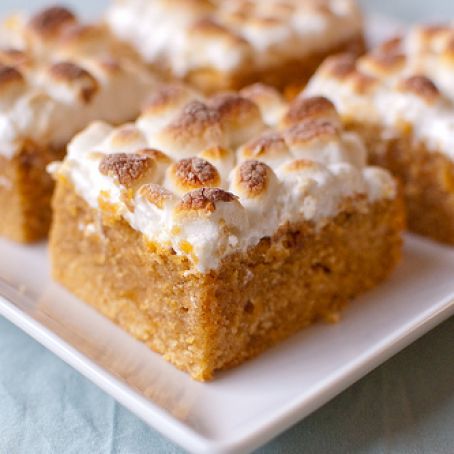 Sweet Potato Casserole Cookie Bars