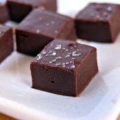 Chocolate Nutella Peanut Butter Fudge