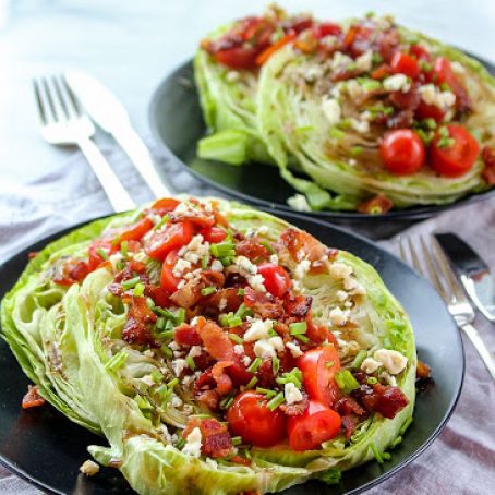 STEAKHOUSE WEDGE SALAD WITH A TWIST