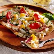 Potato Crust Vegetable Pizza