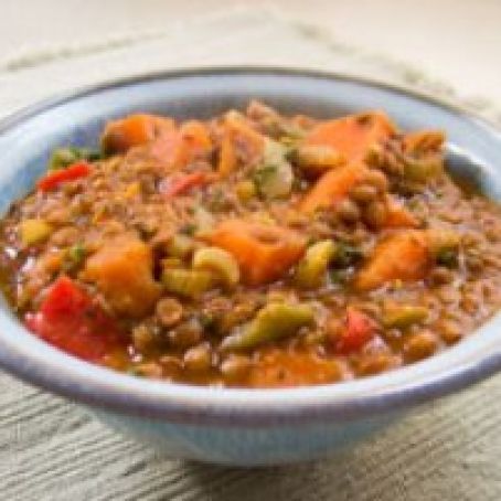 Lentil Sweet Potato Stew Recipe