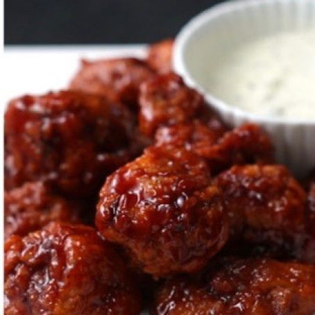 Honey Chipotle Chicken Poppers