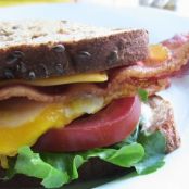 B.L.T. Fried Egg & Cheese Sandwich