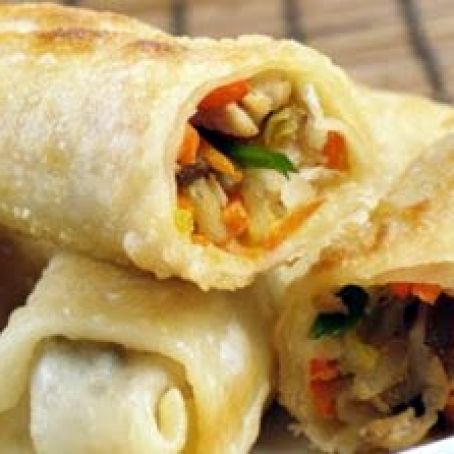 ROLLITOS DE PRIMAVERA VEGETALES