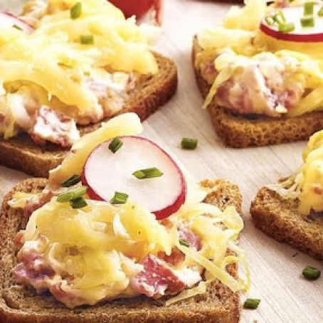 Cheesy Reuben Appetizer