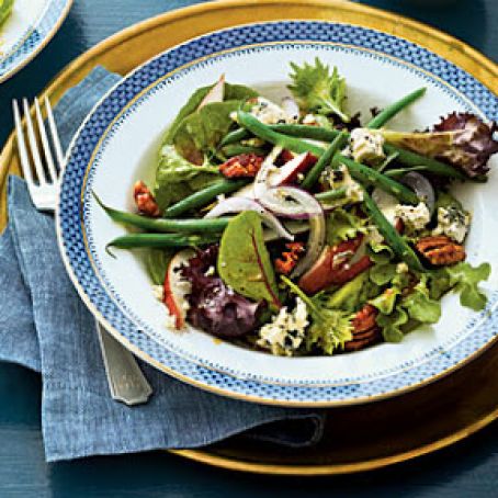 Fresh Pear and Green Bean Salad