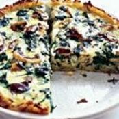 Spinach-Mushroom Quiche