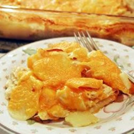 Cheesy Chicken and Potato Casserol