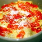 Artichoke Ravioli with Tomatoes
