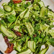 Celery Slaw with Seeds and Dates