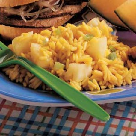 Curried Pineapple Rice Recipe