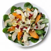 PEAR, PERSIMMON & HAZELNUT SALAD