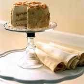 Almond Crunch Icecream Cake